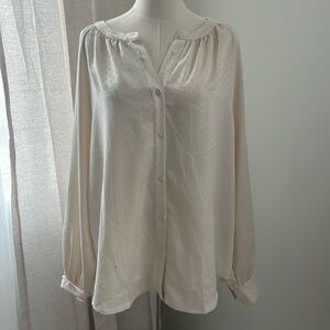 LOFT BLOUSE TOP. size xl. polyester